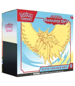 Pokemon TCG Scarlet & Violet Paradox Rift Elite Trainer Box ETB - Roaring Moon - Image 1