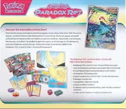 Pokemon TCG Scarlet & Violet Paradox Rift Elite Trainer Box ETB - Roaring Moon - Image 3