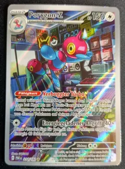 Pokemon Porygon-Z PAR 214 Paradoxrift Illustration Rare Deutsch LP - Image 1