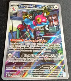Pokemon Porygon-Z PAR 214 Paradoxrift Illustration Rare Deutsch LP - Image 2