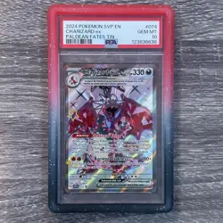 PSA 10 Charizard ex 074 Sv: Scarlet & Violet Promo Cards Holo (Guard Included) - Image 1