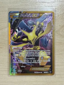 Pokemon Card Alakazam EX (Secret) Secret Rare XY - Fates Collide 125/124 - Image 1