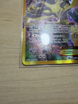 Pokemon Card Alakazam EX (Secret) Secret Rare XY - Fates Collide 125/124 - Image 2