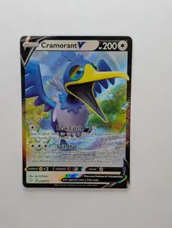 Cramorant V - 155/202 - Pokemon Sword & Shield Base Set Ultra Rare Card NM - Image 1