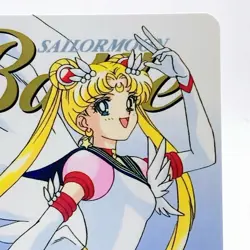 Eternal Sailor Moon 1996 Vintage Card TCG No.4 Sailor Moon Bandai Made In Japan - Image 3