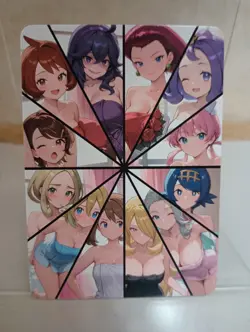 Serena Pokemon Anime Waifu Sexy Goddess Doujin Card - Image 2