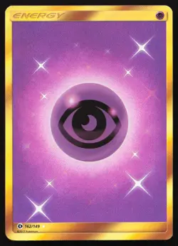 Psychic Energy - 162/149 - Gold Secret Rare - Sun & Moon Base Set - Pokemon Card - Image 1