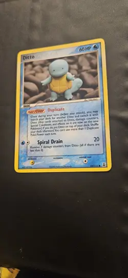 Ditto 64/113 (Squirtle) EX Delta Species 2005 Pokemon Card TCG - Image 1