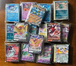 101 Pokemon Cards Lot -Includes 1 Ultra Rare, EX, GX, Promo, Or Black Star Holo! - Image 1