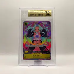 🥈BGS9.5 OP08-112 S-Snake Alt Art One Piece Card Game JAP. - Image 1