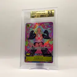 🥈BGS9.5 OP08-112 S-Snake Alt Art One Piece Card Game JAP. - Image 3