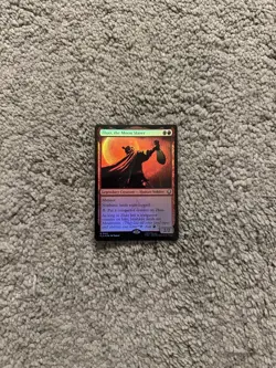 MTG Avatar: The Last Airbender Zhao, the Moon Slayer #0162 Foil Near Mint / Mint - Image 1