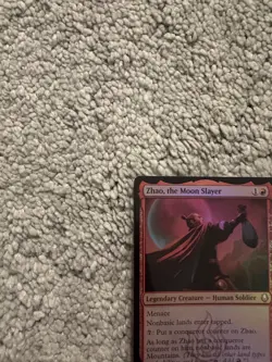 MTG Avatar: The Last Airbender Zhao, the Moon Slayer #0162 Foil Near Mint / Mint - Image 2