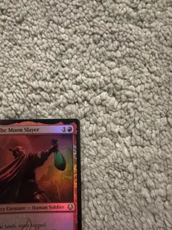 MTG Avatar: The Last Airbender Zhao, the Moon Slayer #0162 Foil Near Mint / Mint - Image 3