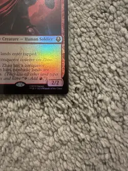 MTG Avatar: The Last Airbender Zhao, the Moon Slayer #0162 Foil Near Mint / Mint - Image 5