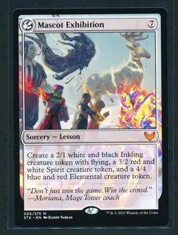 Mascot Exhibition - Magic MTG 2021 Strixhaven: School of Mages - NM - Image 1