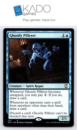 Commander: Streets of New Capenna #223 Ghostly Pilferer - Image 1