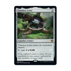 WOTC Dominaria United Timeless Lotus (MR) EX - Image 1