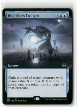 Blue Sun's Twilight Extended Art - Phyrexia All Will Be One MTG NM - Image 1