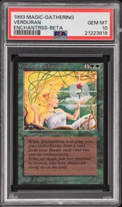 Beta Verduran Enchantress PSA 10 - Image 1