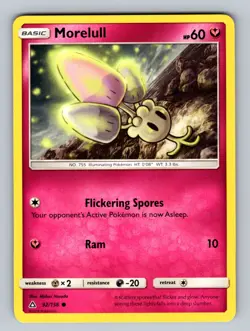 Morelull 92/156 Common SM - Ultra Prism LP - NM Pokemon TCG - Image 1