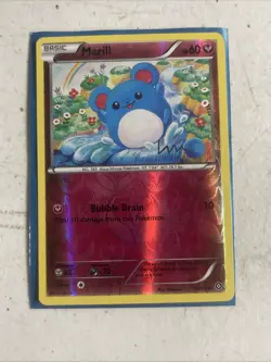 Marill - 76/114 - Reverse Holo - Pokemon XY - Steam Siege - Image 1