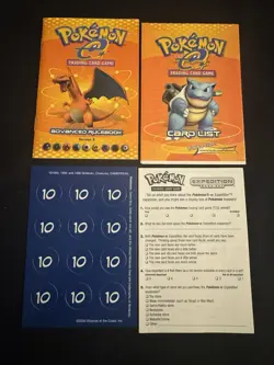 Pokemon OPENED Expedition Base Set Echo Theme Deck Vintage 2002 + Protector - NM 76930179666 - Image 3