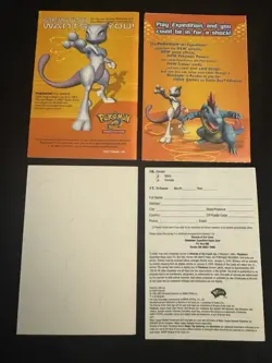 Pokemon OPENED Expedition Base Set Echo Theme Deck Vintage 2002 + Protector - NM 76930179666 - Image 4