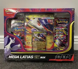 Pokemon TCG: Mega Latias EX Box Promo Mega Evolution FACTORY SEALED - Image 1