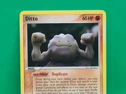 Pokemon EX Delta Species NEAR MINT Condition Ditto Geodude 62/113 Nintendo 2005 - Image 2