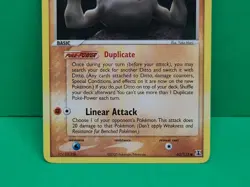 Pokemon EX Delta Species NEAR MINT Condition Ditto Geodude 62/113 Nintendo 2005 - Image 3
