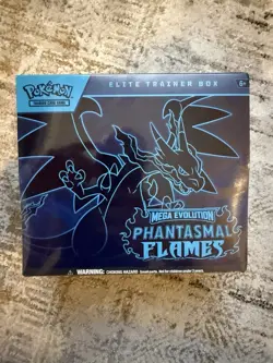 Pokemon Mega Evolution Phantasmal Flames Elite Trainer Box ETB Sealed - Image 1