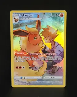 Pokemon: Flareon TG01/TG30 SWSH09 - Brilliant Stars Trainer Gallery - Image 1