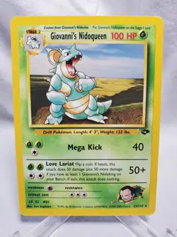 Giovanni's Nidoqueen 23/132 - Pokemon TCG Gym Challenge - LP - Image 1