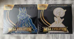 Pokemon TCG Mega Evolutions Elite Trainer Boxes Set of 2 Gardevoir & Lucario ETB - Image 1