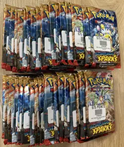 OPEN BOX Pokemon TCG: Scarlet & Violet Surging Sparks Booster Box 36 Packs - Image 3