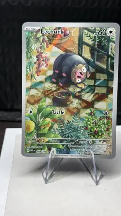 Pokemon TCG - Lechonk 209/197 Illustration Rare Scarlet & Violet Obsidian Flames - Image 1