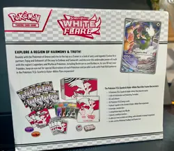 Pokemon WHITE FLARE ETB-FACTORY SEALED! NEW!!!!! - Image 4