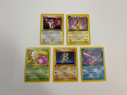 First Edition Pokemon Team Rocket Lot Koffing Rattata Golduck Machop Jolteon - Image 1