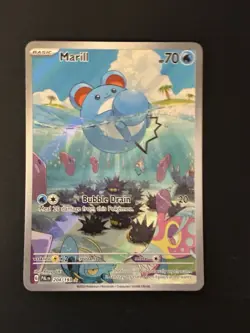 Marill - 204/193 - Illustration Rare Pokemon Paldea Evolved - NM Free Shipping - Image 1
