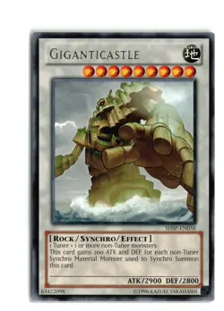 GIGANTICASTLE SHSP-EN058 Shadow Specters RARE YUGIOH TCG NM - Image 1