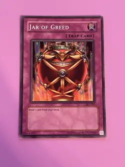 Yugioh! LP Jar of Greed - SKE-047 - Common - Unlimited Edition Lightly Played, E - Image 1