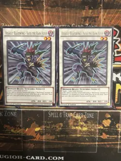 Yu-Gi-Oh! Assault Blackwing - Sayo the Rain Hider X2 Rare NM 1st Edition - Image 1