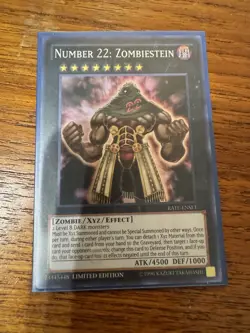 Number 22: Zombiestein RATE-ENSE1 - Super Rare - Limited - NM Yugioh - Image 1