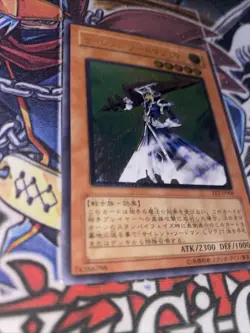 Yugioh! Japanese Silent Swordsman LV5 FET-JP008 Ultimate Rare LP+ Very Nice - Image 3