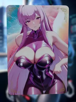 Anime Cyborg Bunny Outfit Girl Sexy Doujin Goddess Bikini Waifu Card - Image 2