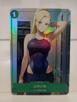 Ino Yamanaka Naruto Sexy Hot Bikini Girl Anime Lewd Waifu Doujin Goddess Card - Image 1