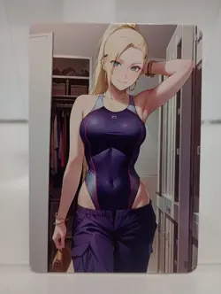 Ino Yamanaka Naruto Sexy Hot Bikini Girl Anime Lewd Waifu Doujin Goddess Card - Image 2
