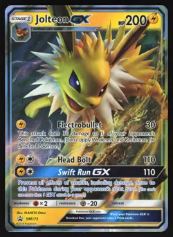 Jolteon GX - SM173 - Ultra Rare - Black Star Promo - Pokemon Card 2 - Image 1