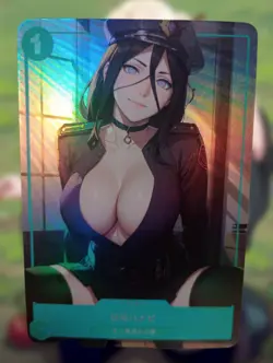Hanabi Hyuga Naruto Sexy Waifu Anime Goddess Lewd Bikini Doujin Card - Image 1